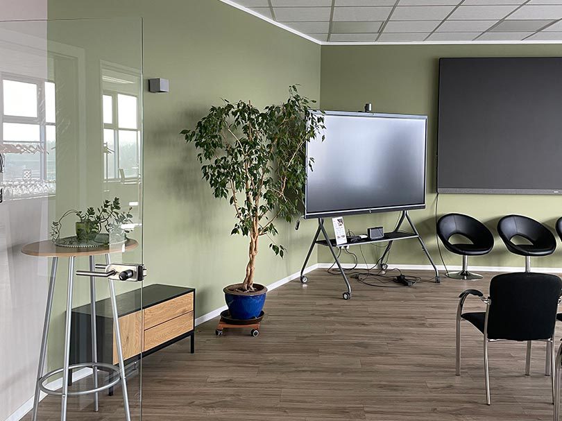All Hands Area Eingang neues Raumkonzept All-Hands-Area